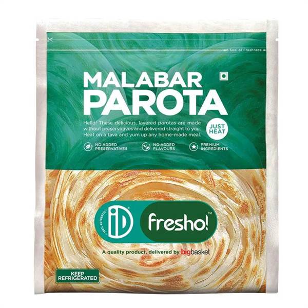 iD Fresho Malabar Parota- No Added Preservatives- 400g